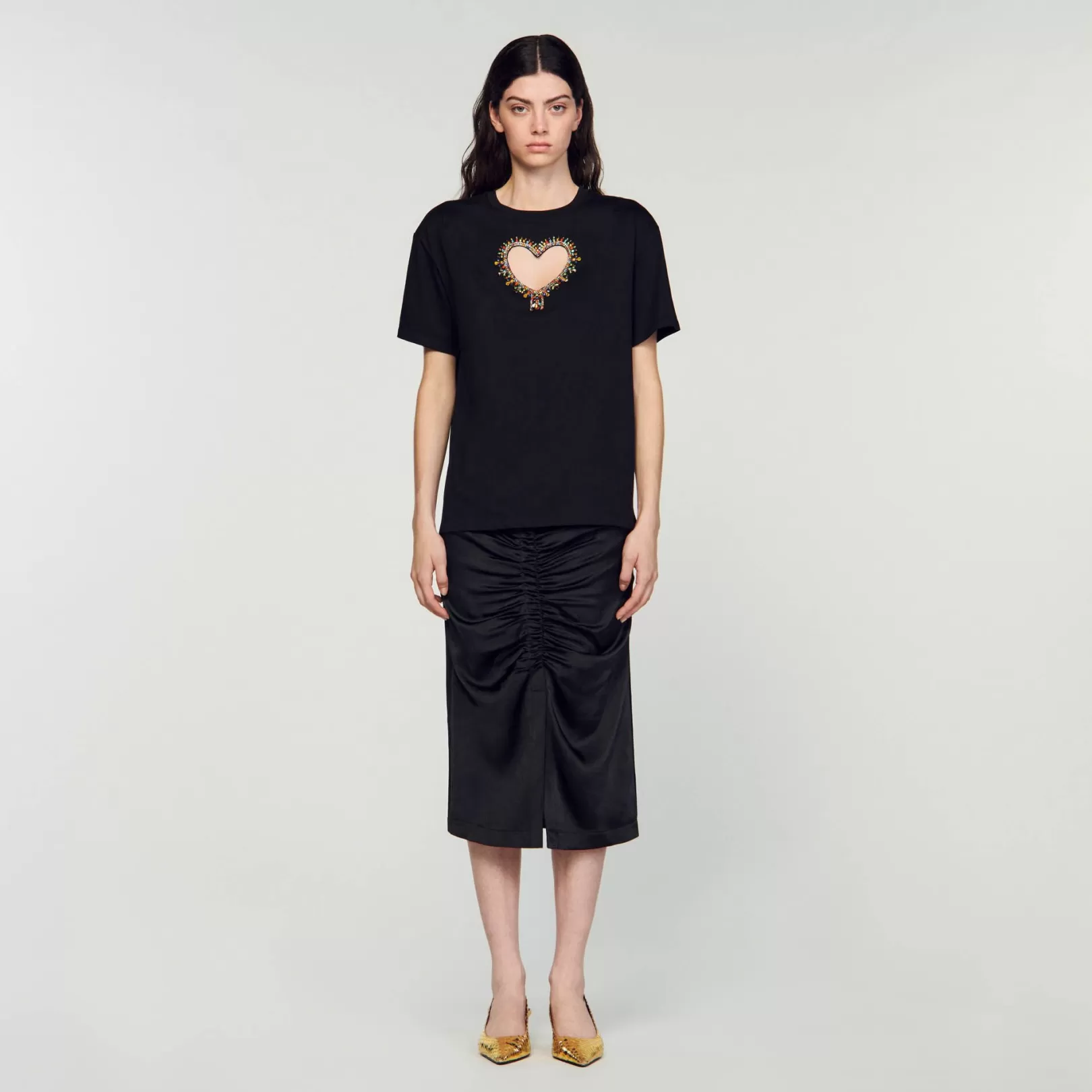 T-shirts | Tops & Shirts*Sandro T-shirts | Tops & Shirts Heart T-shirt